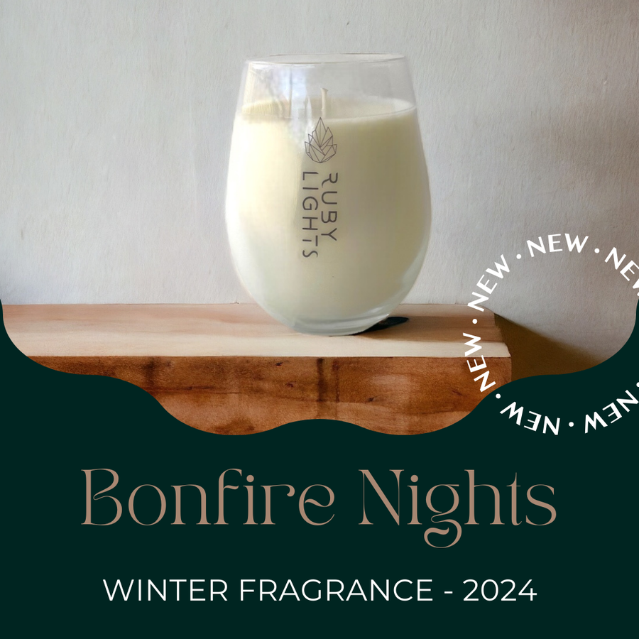 END OF SEASON SALE ! Bonfire Nights - Winter Element Soy Candle 500g